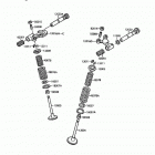 Mojave 250 (KSF250-A1) Клапана
