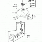 Mojave 110E (KLF110-B1) Топливный бак