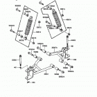 Bayou 185 (KLF185-A3) Подвеска  /  амортизатор