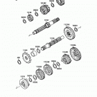 Mojave 110E (KLF110-B1) Трансмиссия