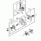 Mojave 110 (KLF110-A1) Коленвал