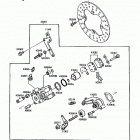Tecate 4 (KXF250-A1) Задний тормоз