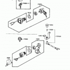 Mojave 110E (KLF110-B1) Замок зажигания