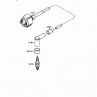 Mojave 110E (KLF110-B1) Система зажигания