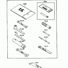 Tecate 4 (KXF250-A1) Owner's tools