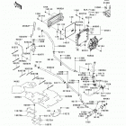Teryx 750 FI 4X4 LE (KRF750-RDF) Радиатор