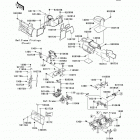 Teryx 750 FI 4X4 LE (KRF750-RDF) Детали рамы (зад.)