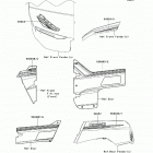 Teryx4 750 4x4 EPS (KRT750-BDF) Decals(white)(bdf)