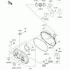 Mule 610 4x4 (KAF400-AEF) Крышка вариатора