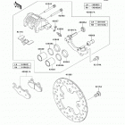 Teryx4 750 4x4 EPS Realtree AGP HD (KRT750-DDF) Передний тормоз