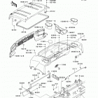 Mule 4010 Diesel 4X4 (KAF950-FDF) Fenders(fcf / fdf)
