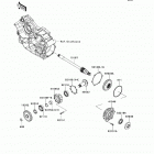 Teryx4 750 4x4 EPS (KRT750-BDF) Передняя коническая зубчатая передача