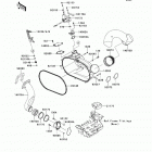Teryx 750 FI 4X4 LE (KRF750-RDF) Крышка вариатора