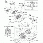 Teryx4 750 4x4 EPS (KRT750-BDF) Головка цилиндра