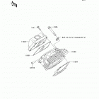 Mule 600 (KAF400-BEF) Головка цилиндра