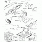 Teryx4 750 4x4 (KRT750-ADF) Наклейки предупреждения