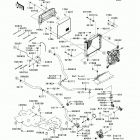 Teryx4 750 4x4 EPS (KRT750-BDF) Радиатор