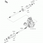 Mule 610 4x4 (KAF400-AEF) Задняя ось