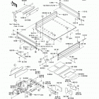 Mule 4010 Diesel 4X4 (KAF950-FDF) Багажник-кузов