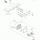 Mule 610 4x4 XC Camo (KAF400-EEF) Фонарь