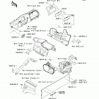 Teryx 750 FI 4X4 LE (KRF750-RDF) Наклейки предупреждения