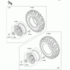 Teryx 750 FI 4X4 Sport (KRF750-SDF) Wheels  /  tires