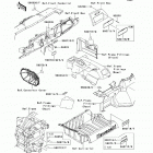 Teryx4 750 4x4 EPS (KRT750-BDF) Наклейки предупреждения