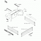 Mule 610 4x4 XC (KAF400-DDF) Decals(black)(ddf)