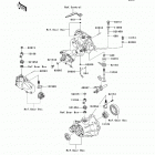 Mule 610 4x4 (KAF400-AEF) Механизм переключения передач
