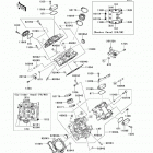 Teryx 750 FI 4X4 LE (KRF750-RDF) Головка цилиндра