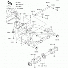 Mule 610 4x4 XC Camo (KAF400-EEF) Маятник