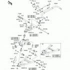 Teryx4 750 4x4 (KRT750-ADF) Передняя подвеска
