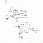 Mule 610 4x4 (KAF400-AEF) Подвеска