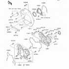 Mule 4010 Diesel 4X4 (KAF950-FDF) Крышки двигателя