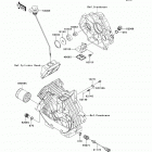 Mule 610 4x4 XC Camo (KAF400-EEF) Масляный насос  /  масляный фильтр