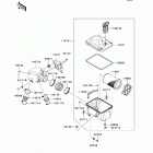 Teryx 750 FI 4X4 LE (KRF750-RDF) Воздухозаборник
