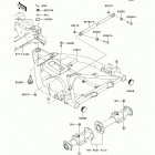 Mule 610 4x4 XC (KAF400-DEF) Маятник