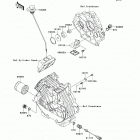 Mule 610 4x4 (KAF400-AEF) Масляный насос  /  масляный фильтр