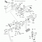 Teryx 750 FI 4X4 Sport (KRF750-SDF) Brake pedal  /  throttle lever