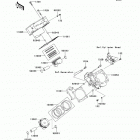 Teryx 750 FI 4X4 LE (KRF750-RDF) Цилиндр(ы) /  поршень
