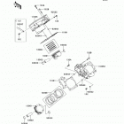Teryx4 750 4x4 EPS (KRT750-BDF) Цилиндр(ы) /  поршень