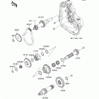Mule 600 (KAF400-BEF) Трансмиссия