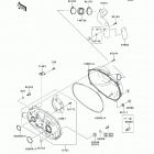 Mule 600 (KAF400-BEF) Крышка вариатора