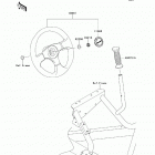 Teryx4 750 4x4 EPS (KRT750-BDF) Рулевое колесо
