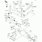 Teryx 750 FI 4X4 LE (KRF750-RDF) Глушитель
