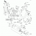 Teryx4 750 4x4 EPS (KRT750-BDF) Глушитель