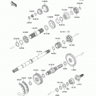 Mule 4010 Diesel 4X4 (KAF950-FDF) Трансмиссия