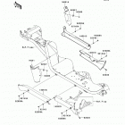 Mule 4010 Diesel 4X4 (KAF950-FDF) Боковые обтекатели