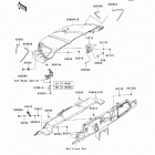 Teryx4 750 4x4 (KRT750-ADF) Переднее крыло(ья)