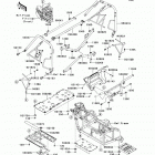 Teryx 750 FI 4X4 LE (KRF750-RDF) Guards  /  cab frame